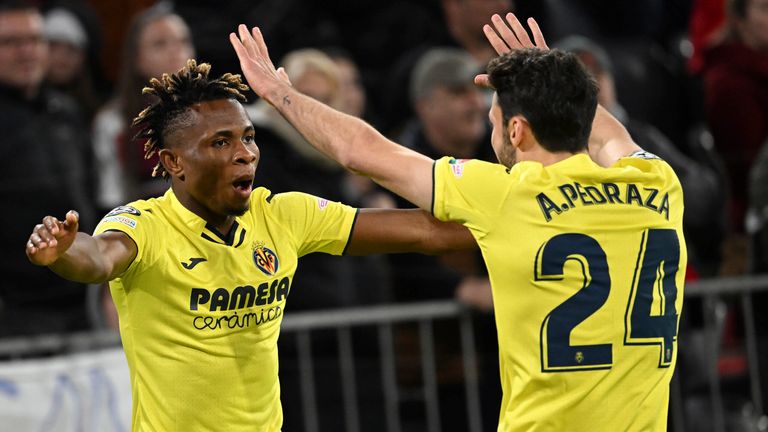 Samuel Chukwueze scored the decisive goal against Bayern Munich