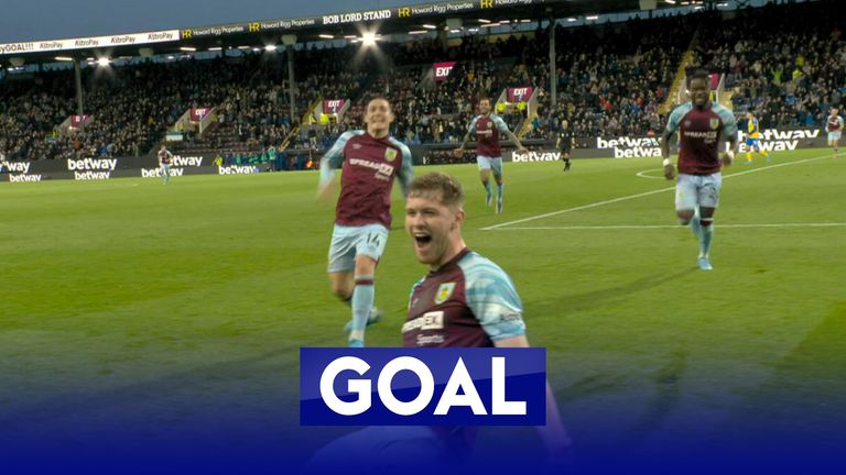 Collins scores for Burnley