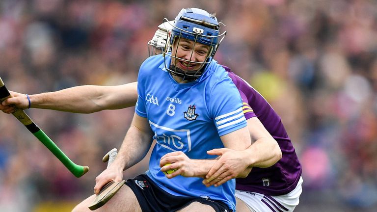Conor Burke was instrumental in the midfield for Dublin