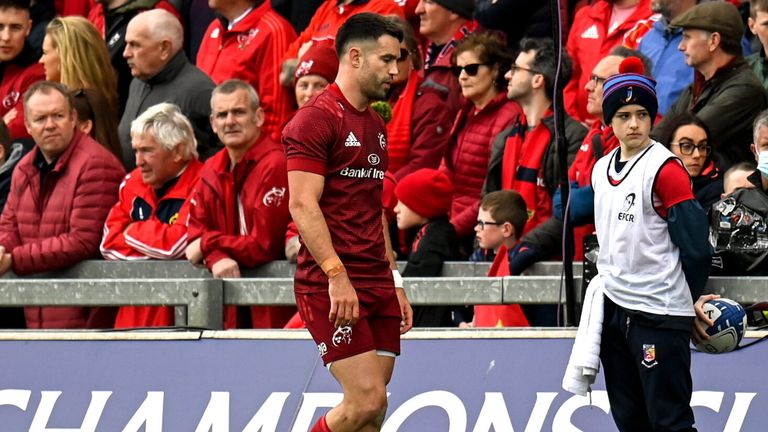 Conor Murray was sin-binned as a result of the same move which saw Maunder score 