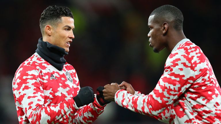 Cristiano Ronaldo Paul pogba