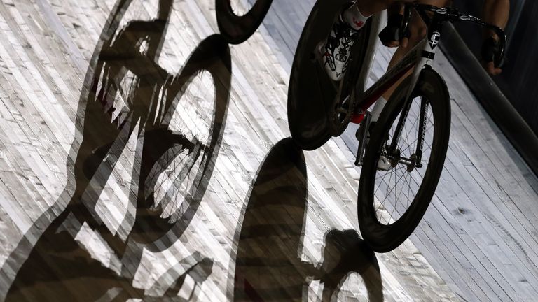 A general view of a rider during day five of the Six Day Event at Lee Valley Velopark, London (File pic)