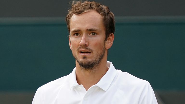 Daniil Medvedev Wimbledon 2021