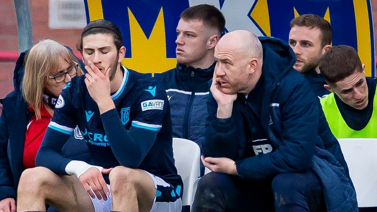 Dundee are without a Scottish Premiership win under Mark McGhee