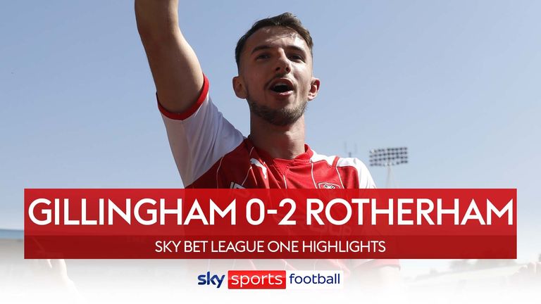 Gillingham v Rotherham EFL highlights 