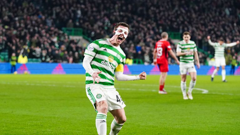 Celtic's Callum McGregor was thrilled to be nominated for the PFA Scotland Player of the Year award.
