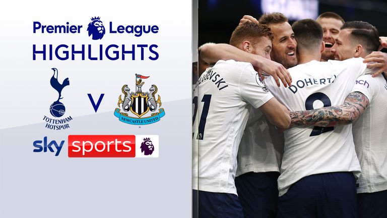 Highlights of Tottenham's win against Newcastle in the Premier League.