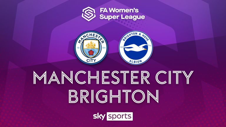 Høydepunktene i Super League-kampen for kvinner mellom Manchester City og Brighton.