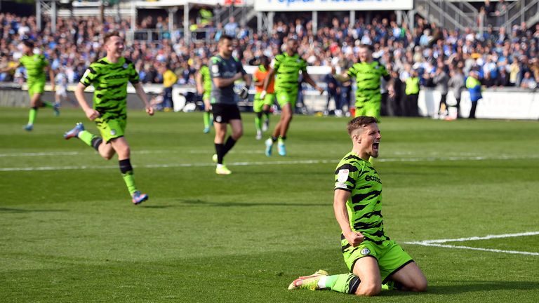 Forest Green have secured promotion to League One just five years after entering the Football League

