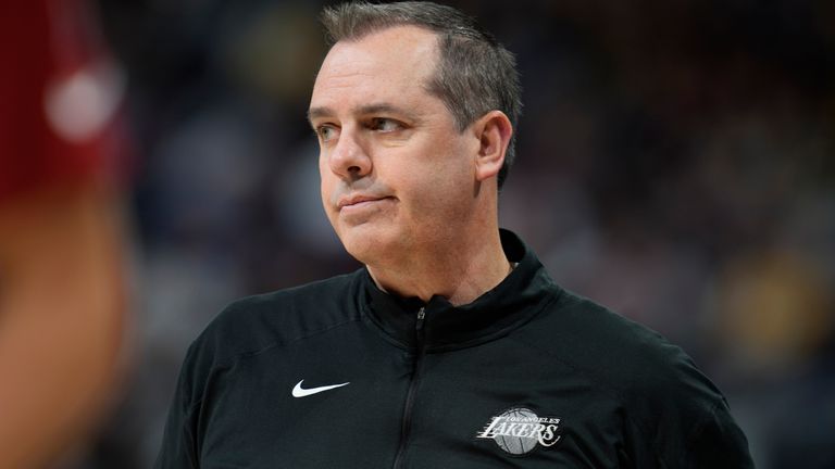 Frank Vogel has been sacked as Los Angeles Lakers head coach
