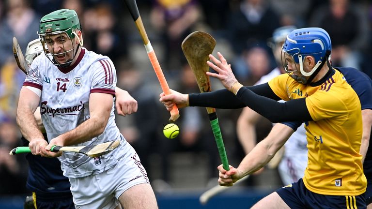 Brian Concannon scores Galway's goal