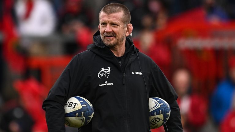 23 January 2022; Munster forwards coach Graham Rowntree before the Heineken Champions Cup Pool B match between Munster and Wasps at Thomond Park in Limerick. Photo by Sam Barnes/Sportsfile