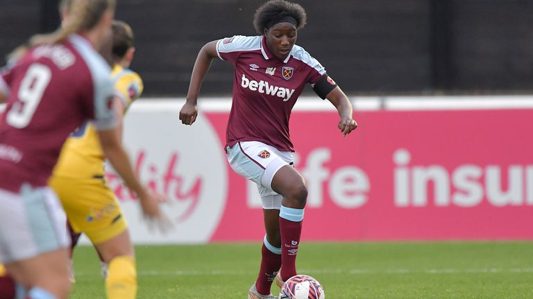 25-year-old WSL player Cissoko has also played for PSG and Marseille (Picture: West Ham United)