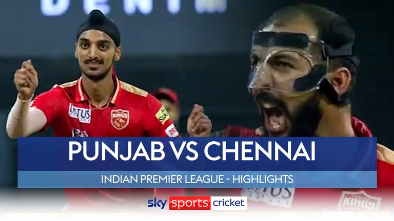 Watch highlights of the Indian Premier League match between the Punjab Kings and the Chennai Super Kings.