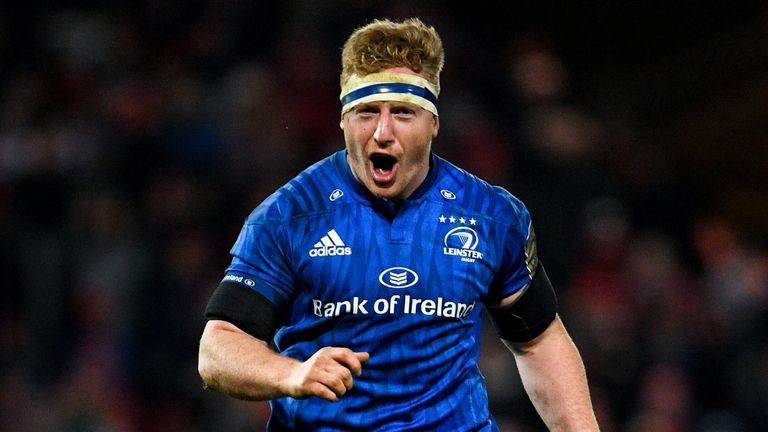 James Tracy hit back with a second half try for Leinster to bring them within range 