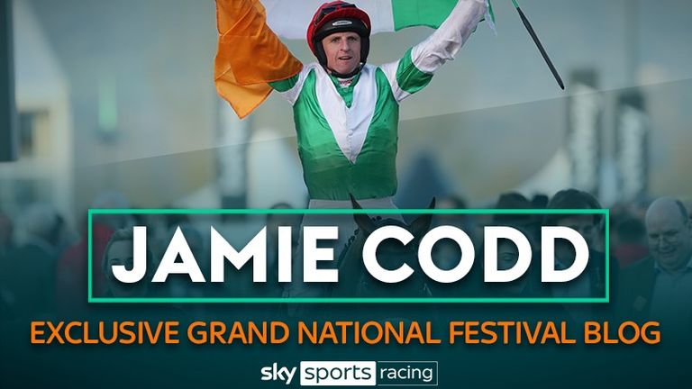 Read Jamie Codd's exclusive Aintree Grand National blog here!