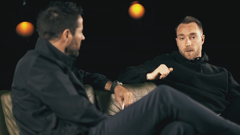 Christian Eriksen sat down with Sky Sports' Jamie Redknapp