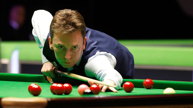 Ken Doherty during his 2nd round match against Ronnie O'Sullivan, during day six of the Betway UK Championship at The York Barbican. PRESS ASSOCIATION Photo. Picture date: Sunday December 2, 2018. Photo credit should read: Martin Rickett/PA Wire