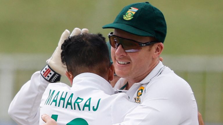 Keshav Maharaj and Simon Harmer