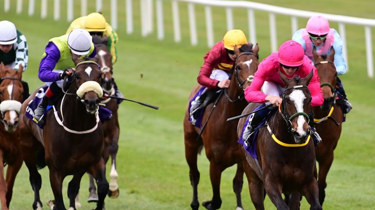 Layfayette stretches away from his rivals to win at the Curragh