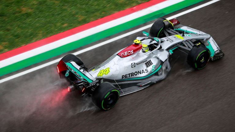 Lewis Hamilton struggled in first practice