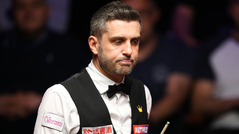 Four-time snooker champion and reigning world snooker champion Mark Selby was knocked out in the second round at the Crucible