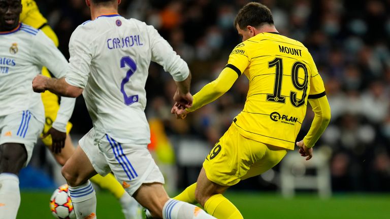 Mason Mount scores for Chelsea vs Real Madrid