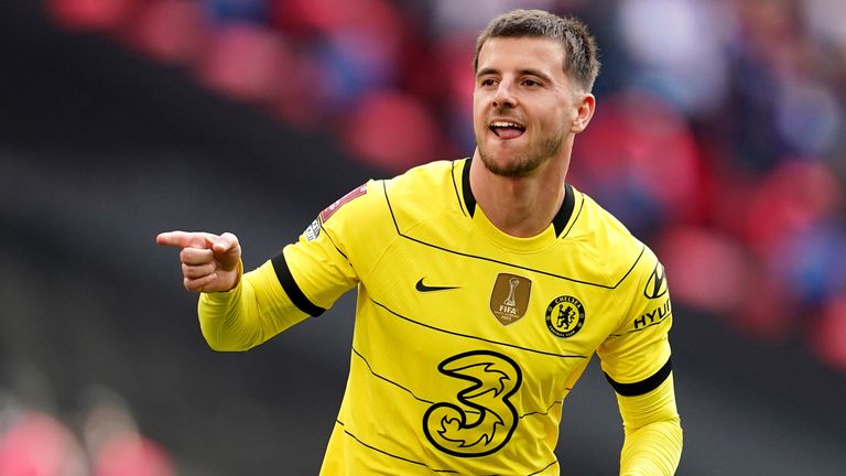 Chelsea's Mason Mount celebrates his goal