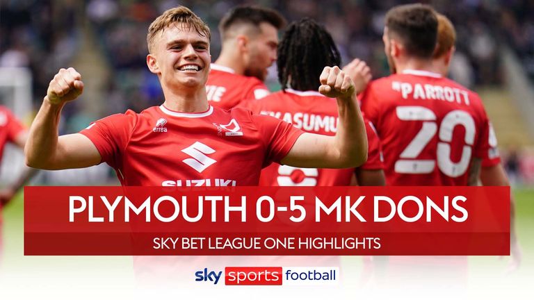 Plymouth 0-5 MK Dons