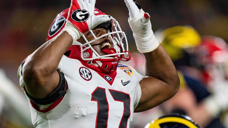 Georgia linebacker Nakobe Dean is expected to go in the first-round of the Draft on Thursday night 