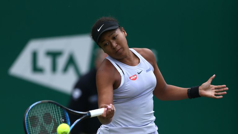 Naomi Osaka says she's nervous about playing clay ahead of the Madrid Open because she hasn't played it in a while.