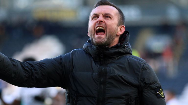 Nathan Jones is in his second spell as Luton manager and has taken them into the Championship play-off places