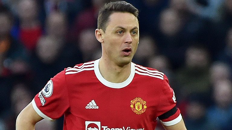 Manchester United&#39;s Nemanja Matic