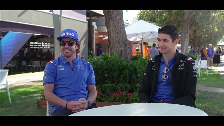 Ocon and alonso