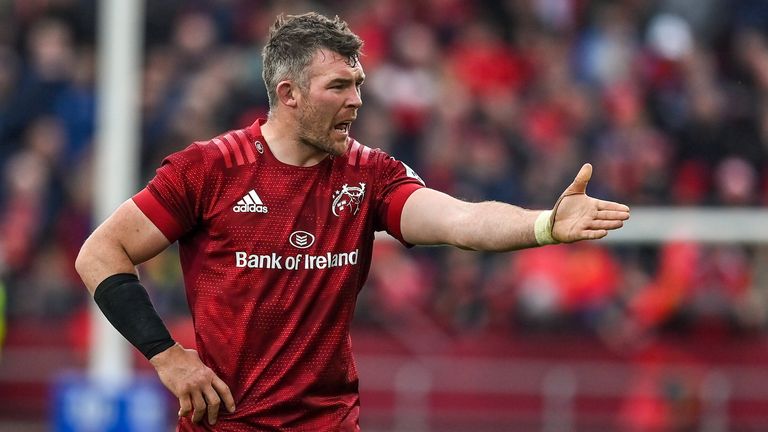Munster skipper Peter O'Mahony was outstanding on his return, and named man of the match 