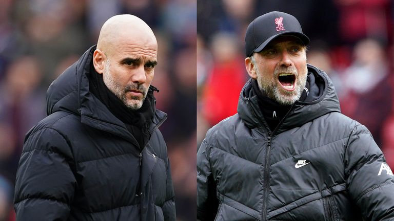 Pep Guardiola e Jürgen Klopp