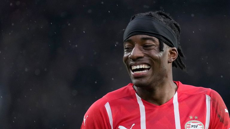PSV Eindhoven winger Noni Madueke