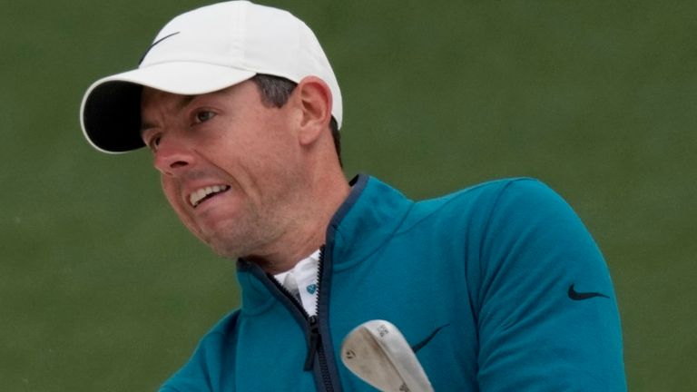 Rory McIlroy heads into the final round of The Masters on one over