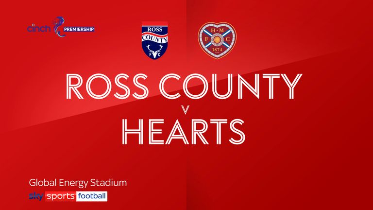 Highlights of Ross County v Hearts