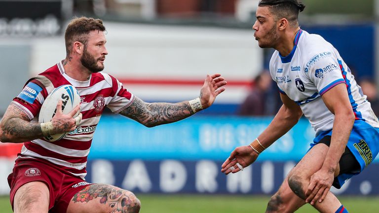 Zak Hardaker scored a try and kicked six goals for a 16-point haul