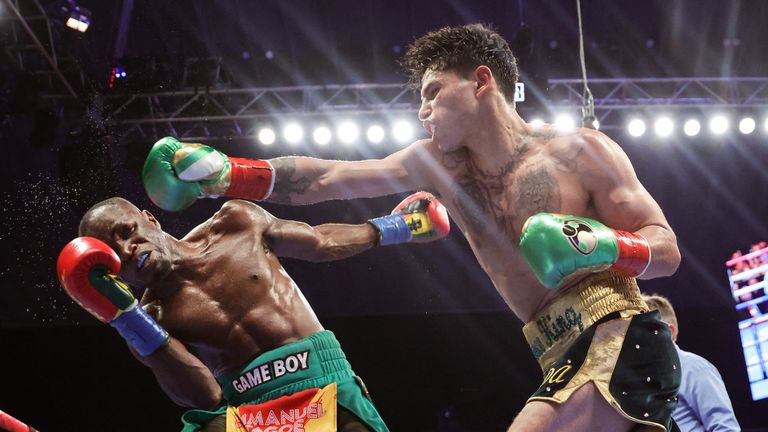 Ryan Garcia 12 rounds for the first time in beating Emmanuel Tagoe on return after months out | Boxing News | Sports
