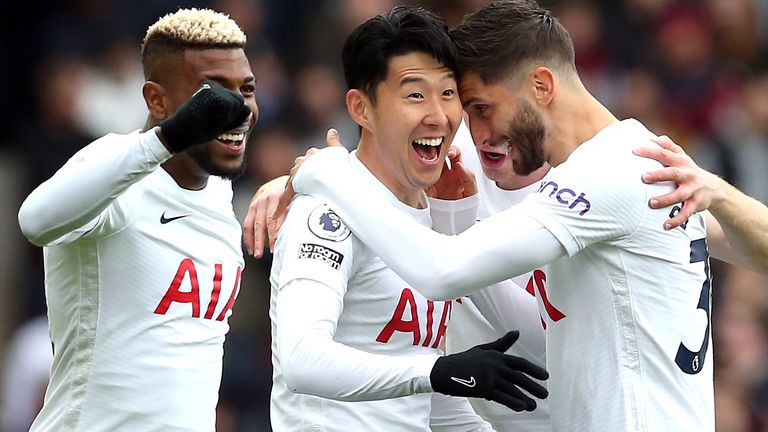 Son Heung-min opened the scoring for Tottenham