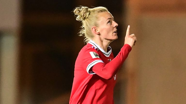 Sophie Ingle's goal was her third in World Cup qualifying