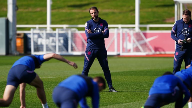 Southgate will only have eight days to work with his England players after the Premier League season ends and before the World Cup starts 