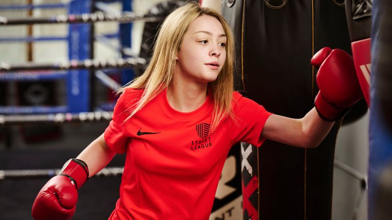 Shakira is 16 and comes from Musselburgh. She recently took part in the Street League East Lothian programme in the Edinburgh region. 