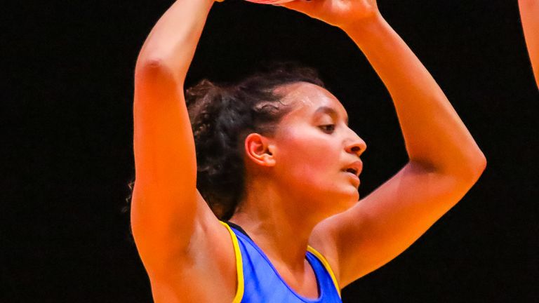 Imogen Allison of Team Bath Netball  (Image credit: Ben Lumley)