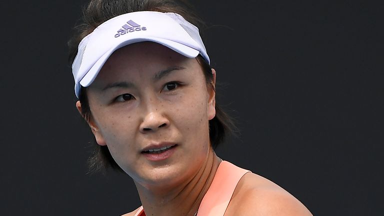 WTA suspended tournaments in China due to concerns over the safety of Peng Shuai
