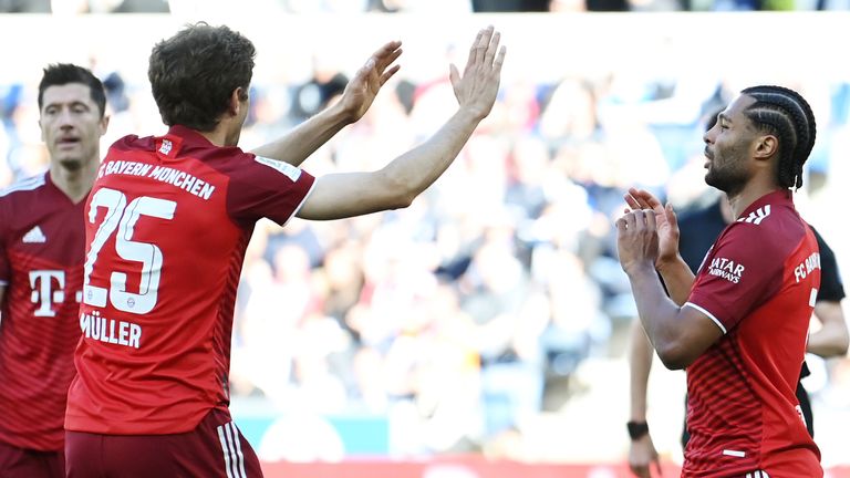 Bayern Munich are one win from securing a 32nd Bundesliga title