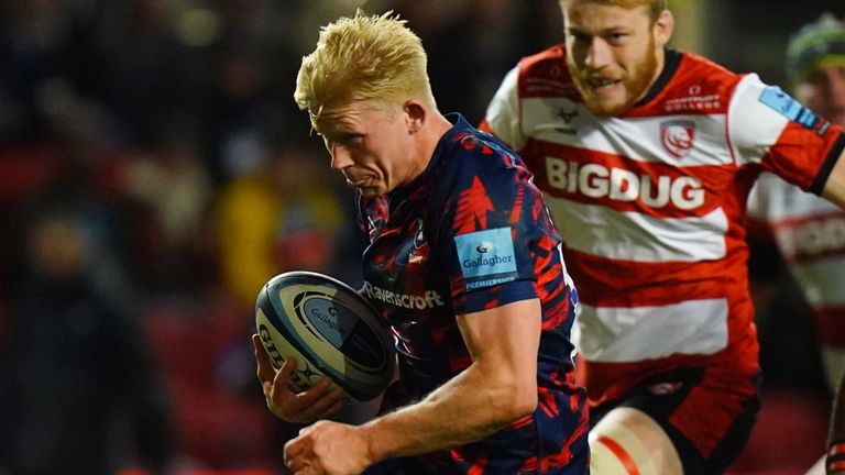 Toby Fricker was the star man for Bristol in their win over Gloucester