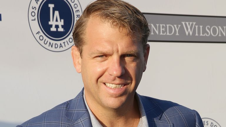 Los Angeles Dodgers co-owner Todd Bowley attends the LA Dodgers Foundation's Blue Diamond Gala at Dodgers Stadium on Thursday, July 28, 2016 in Los Angeles.  (Photo by Matt Salles/Inventions for the Los Angeles Dodgers Foundation/AP Images)